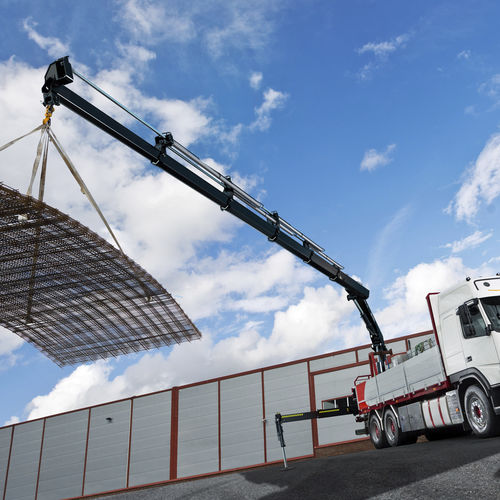Grúa montada sobre camión - X-HiPro 192 - Hiab - de mástil / plegable / para aplicaciones mineras