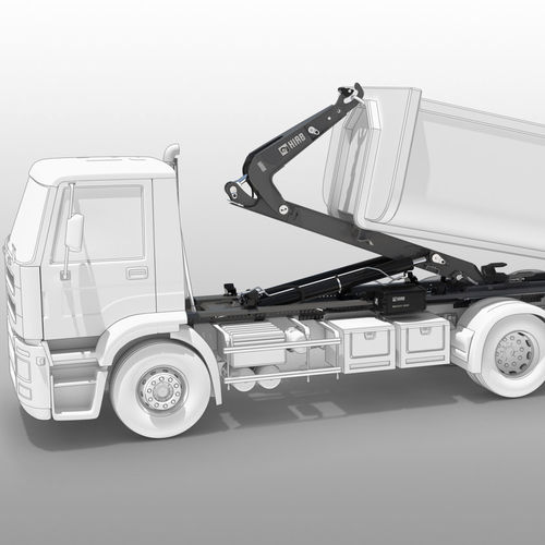 Brazo de elevación con gancho para camión - XR16T series - Hiab