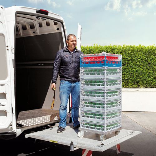 Puerta elevadora estándar - MBB C 500 VAN - Palfinger - para furgón