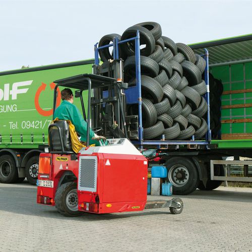 Carretilla elevadora diésel - F3 201 - Palfinger - con operador sentado / de transporte / de 3 ruedas