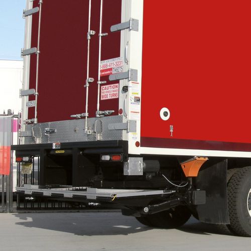 Puerta elevadora retráctil - MBB R 2000 L - Palfinger - para camión