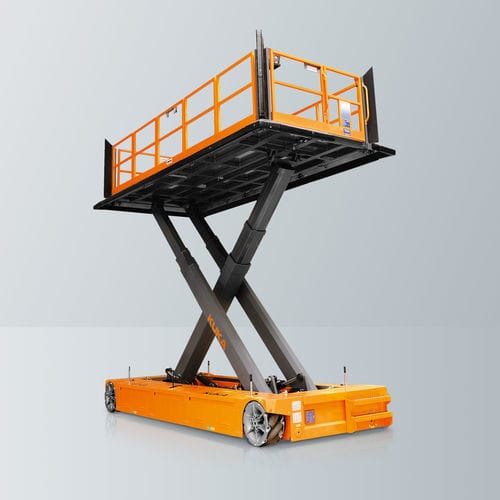 Plataforma elevadora de tijera móvil - Triple Lift  - KUKA AG - hidráulica