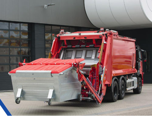 Volteador de contenedores de basura - EUROMAX - Ros Roca