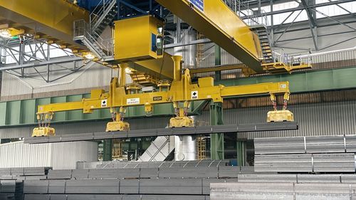 Electroimán de elevación con conmutación eléctrica - EM - SGM MAGNETICS - para bobinas / para tubos / para vigueta