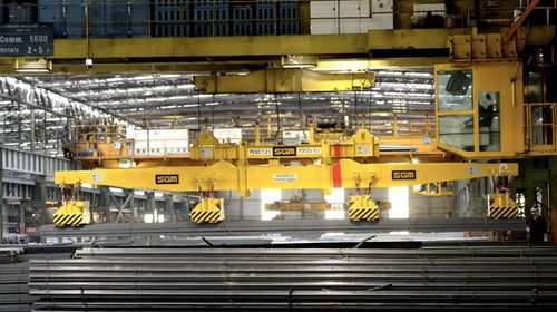 Balancín de elevación con múltiples vigas - SGM MAGNETICS - para losa / para tuberías / para rieles