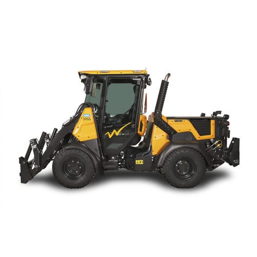 Cargadora con neumáticos - Wille 375Δ - Vilakone Oy - articulada / ergonómica