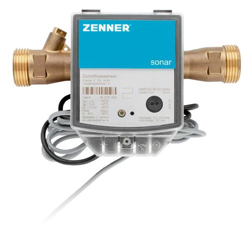 Caudalímetro por ultrasonidos - sonar  - Zenner InternationalGmbH & Co.KG - volumétrico / para líquido / DN100 - 4"