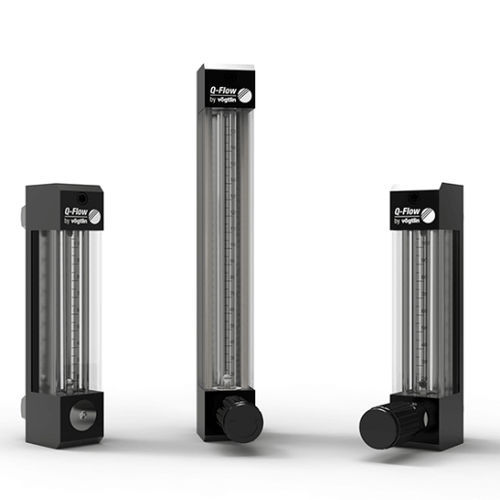 Caudalímetro de área variable - Q-Flow  - Vögtlin Instruments GmbH – Gas Flow Technology - volumétrico / para gas / DN8 - 1/4"