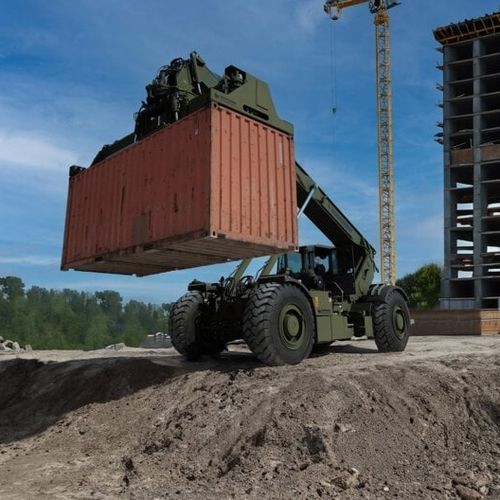 Carretilla elevadora con motor diésel - RT250 - Kalmar - con operador sentado / de transporte / con 4 ruedas