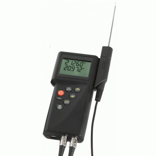 Termómetro de alta precisión - P795B - Dostmann electronic GmbH - de sonda / de termopar / Pt100