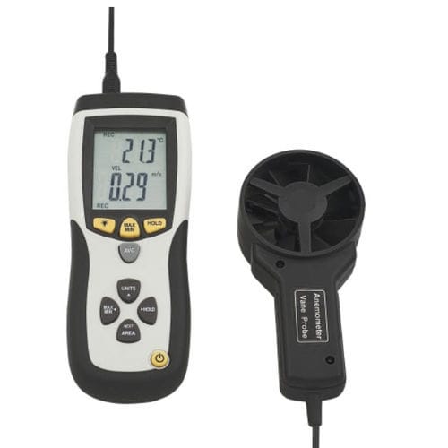 Anemómetro de hélice - VA 893 - Dostmann electronic GmbH - digital / portátil