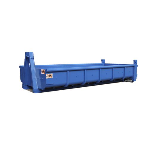 Contenedor de residuos de metal - 010x series - AJK NV - de residuos industriales / para reciclaje / con 2 ruedas