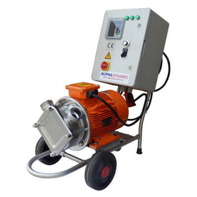 Bomba de rotor - AD  - ALPHADYNAMIC PUMPS (UK) LTD - de agua / eléctrica / móvil