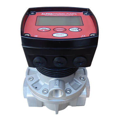 Caudalímetro de piñones ovalados - ADF 010  - ALPHADYNAMIC PUMPS (UK) LTD - volumétrico / para líquido / roscado
