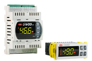 Regulador de temperatura digital - IR33*7* - CAREL - termoeléctrico / PID / con termostato de regulación/seguridad