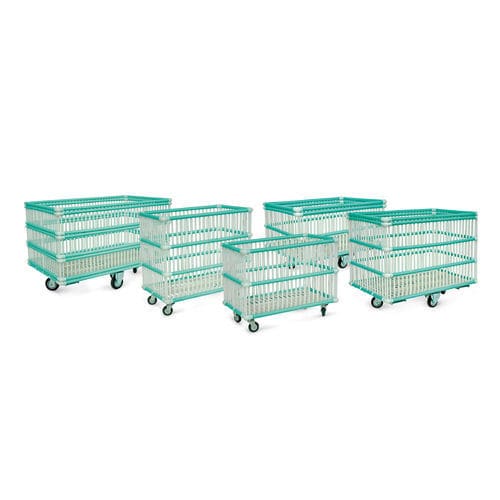 Roll-container para lavanderías - Conf Industries S.r.l. - de polipropileno