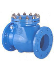 Válvula de retención de clapeta - k05a-500-505 - ACMO S.p.A. - para agua / DIN / con brida