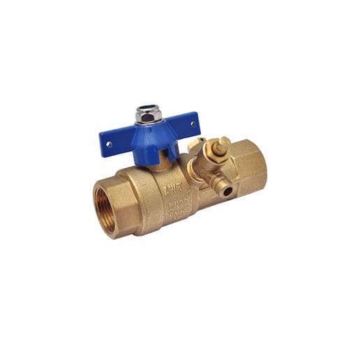 Válvula de bola - k12b-9530 - ACMO S.p.A. - manual / con sistema shut-off / para agua