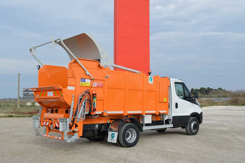 Compactador de basura mezclado - K2 S - COS.ECO INDUSTRIE GROUP SRL - móvil / hidráulico / de carga lateral
