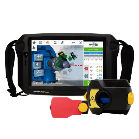 Sistema de alineación láser - SHAFTALIGN Touch - PRÜFTECHNIK Alignment Systems GmbH - de eje / de medición / reforzado