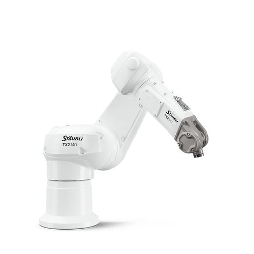 Robot articulado - TX2-140 Stericlean - Stäubli Robotics - 6 ejes / de suelo / para techo