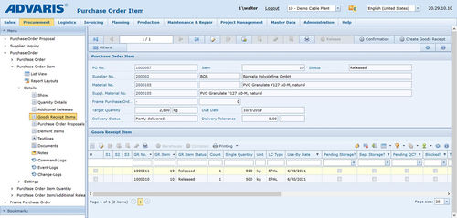 Software de ERP - ERP - ADVARIS Informationssysteme GmbH - de gestión de almacenes WMS / de gestión de informes / gestión del servicio posventa