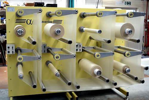 Stand desenrollador-enrollador automático - ALPHAREEL - Alpha Converting Equipment Ltd.