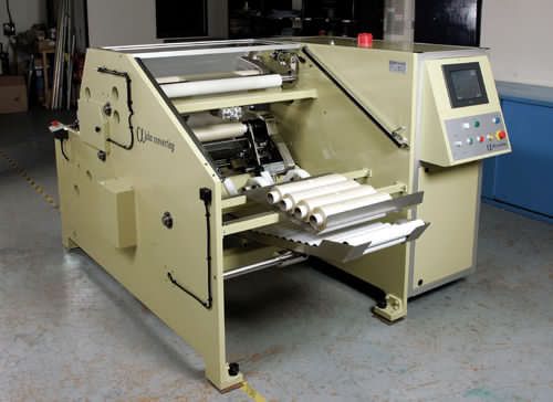 Enrollador-desenrollador automático - ALPHAMATIC  - Alpha Converting Equipment Ltd. - de film / de etiquetas / de papel