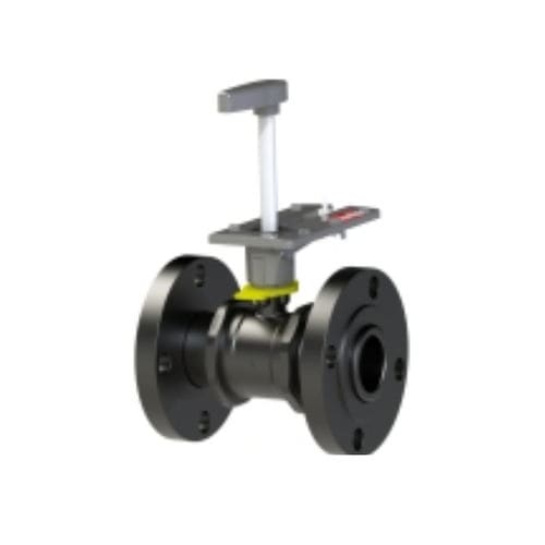 Válvula de bola - VBF2 series  - Honeywell Environmental & Combustion Controls EMEA - con actuador eléctrico / de control / de aislamiento