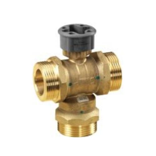 Válvula de bola - VBG3 series  - Honeywell Environmental & Combustion Controls EMEA - con actuador eléctrico / de control / de mezcla