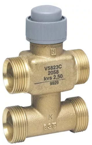 Válvula de bola - V5823C series - Honeywell Environmental & Combustion Controls EMEA - eléctrica / de mezcla / de regulación de temperatura