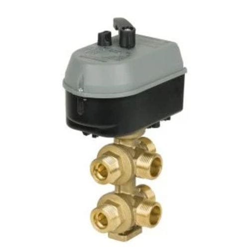 Válvula de bola - VBG6 series  - Honeywell Environmental & Combustion Controls EMEA - con actuador eléctrico / de regulación / de regulación de caudal