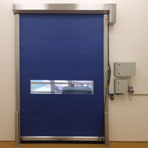 Puerta enrollable - DS350, DS375 - Door System A/S - de tejido / para interior / para exteriores