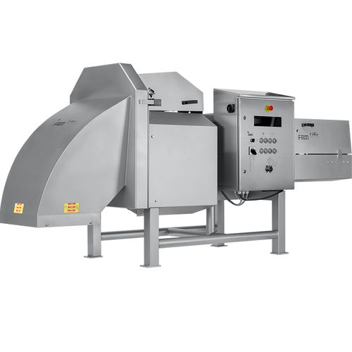 Cortadora para frutas y hortalizas - Lifis.2 - FAM nv - automática / de cuchillas / de pie