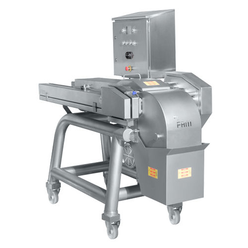 Cubicadora para carne - Yuran Hytec 240 - FAM nv - para pescado / para frutas y hortalizas / de acero inoxidable