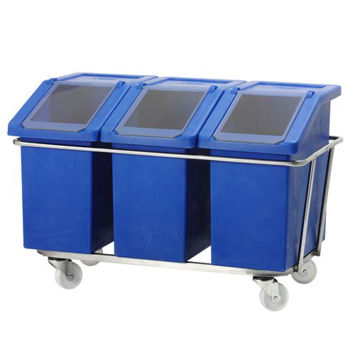 Carretilla de almacenamiento - rotoXF15 - Fletcher European Containers Ltd - de manipulación / de acero inoxidable / para la industria