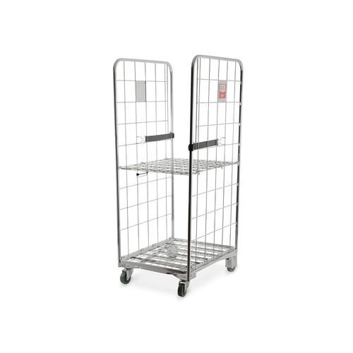 Roll-container 2 paneles - A-frame Compactainer® - K. Hartwall Ltd