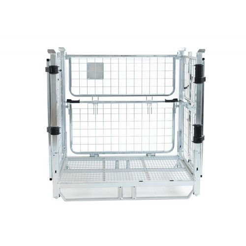 Caja-palé plegable - SmartCube® - K. Hartwall Ltd - enrejada / para almacenamiento / apilable