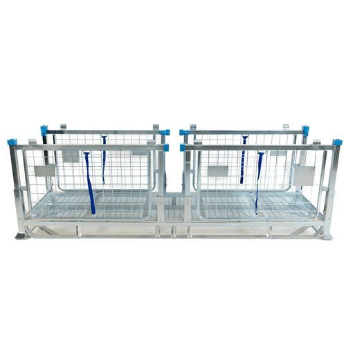 Caja-palé plegable - SmartCube® Jumbo - K. Hartwall Ltd - enrejada / de transporte / de protección