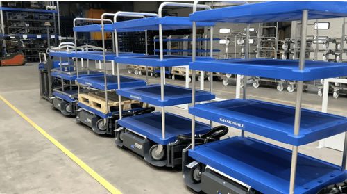 Remolcador de remolcado - LIFTLINER® - K. Hartwall Ltd - eléctrico / sobre ruedas / autoguiado