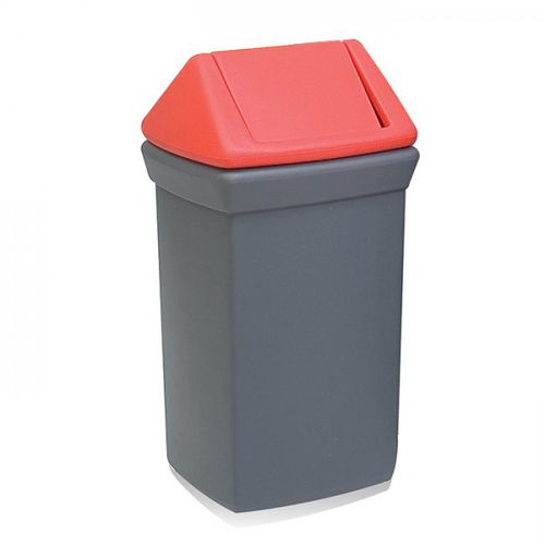 Cubo de basura de plástico - R50A - Mailbox: Stamford Products Ltd - de reciclaje / con tapa