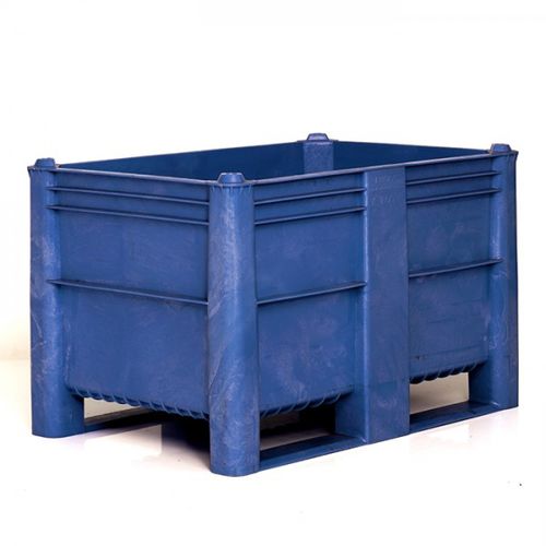 Caja-palé de PEAD - D1208A - Mailbox: Stamford Products Ltd - para la industria alimentaria / con tapa