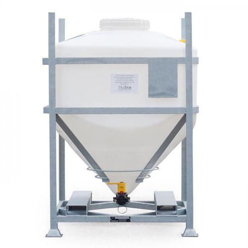 Contenedor IBC de plástico - KLS MAXIMOVER - Mailbox: Stamford Products Ltd - para líquido / para alimentos / modular