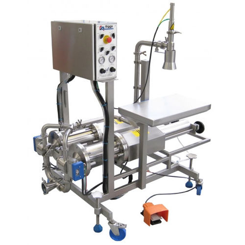 Máquina de llenado semiautomática - Riggs Auto Pack Ltd - de bolsas / para líquido / para la industria agroalimentaria
