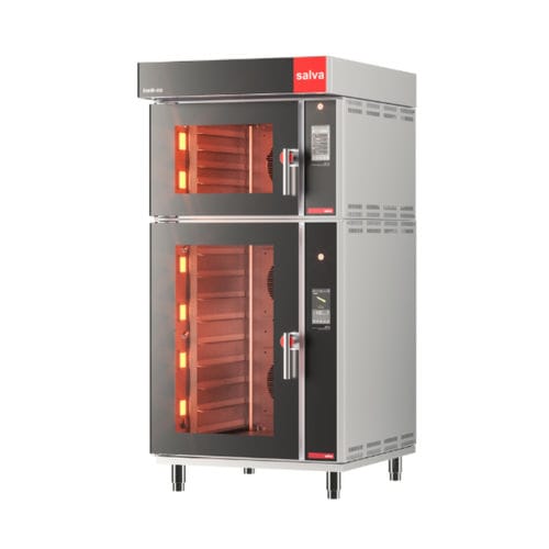 Horno para la industria agroalimentaria de convección - KWIK-CO - Salva Industrial - con carro / para pan / para pasteles