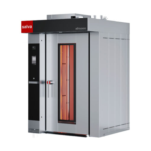 Horno para la industria agroalimentaria rotativo - SIROCCO - Salva Industrial - con carro / para pan / para pasteles