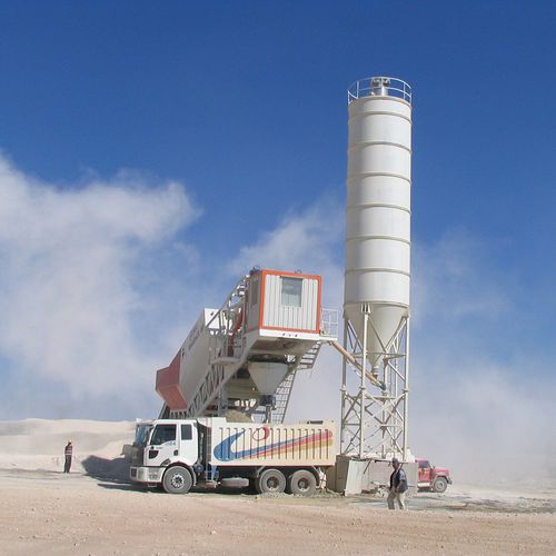 Planta de hormigón móvil - MobilmiX 30 - GOKER Contruction Machines