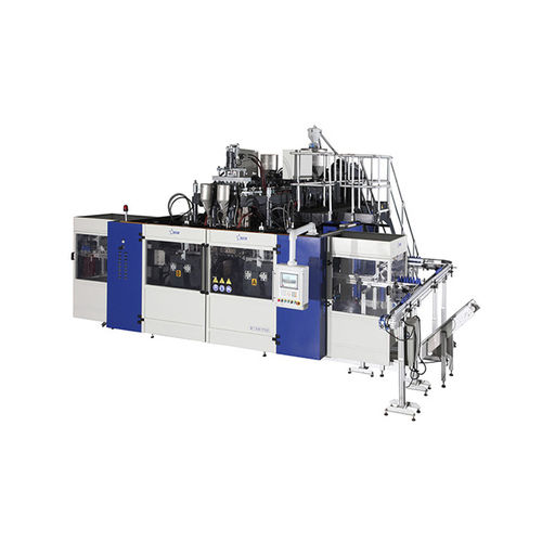 Máquina de soplado multicavidad - B15D-750  - Suzhou Bestar Blow Molding Machinery Co.,Ltd. - de extrusión / con dos estaciones / totalmente automática