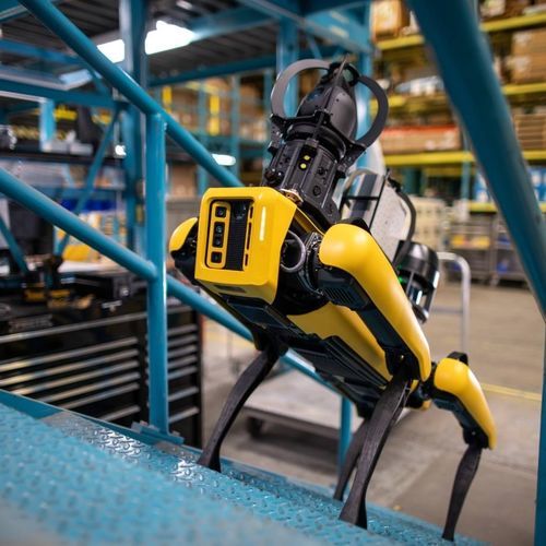 Robot de inspección cuadrúpedo - Spot® - Boston Dynamics - con mando a distancia / de exterior / de interior