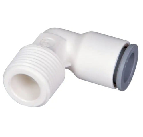Racor para aguas residuales - LIQUIfit® - Parker Stratoflex - de rosca / codo de 90º / BSPT